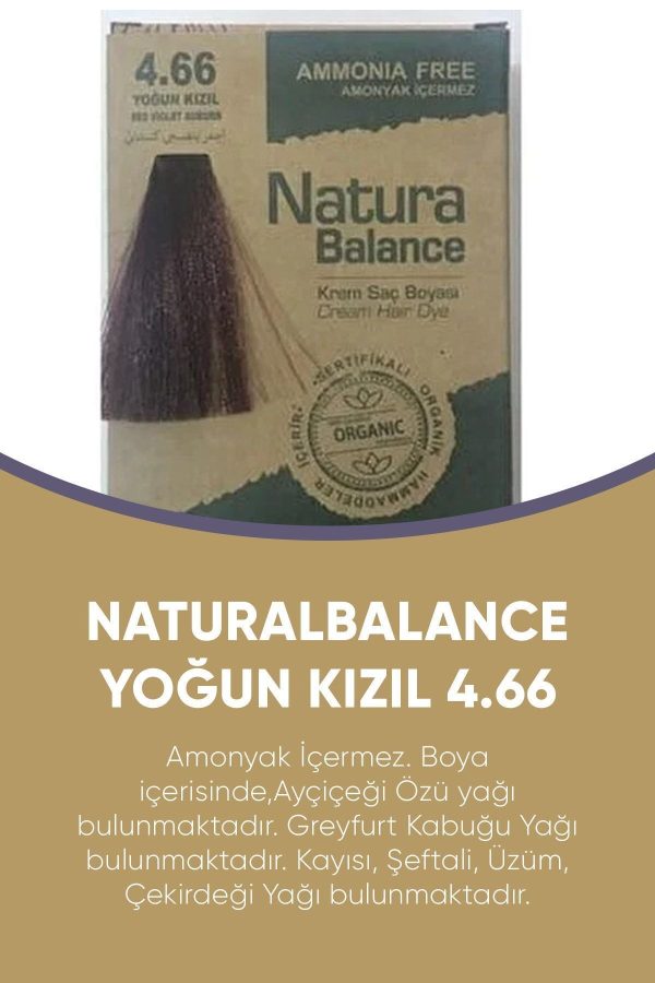 رنگ مو اورجینال برند Natura مدل Yoğun Kızıl کد 43500372 - Image 2