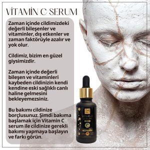 سرم پوست اورجینال برند Em amanos beauty مدل Vitamin C Serum-30 ml کد 761242468