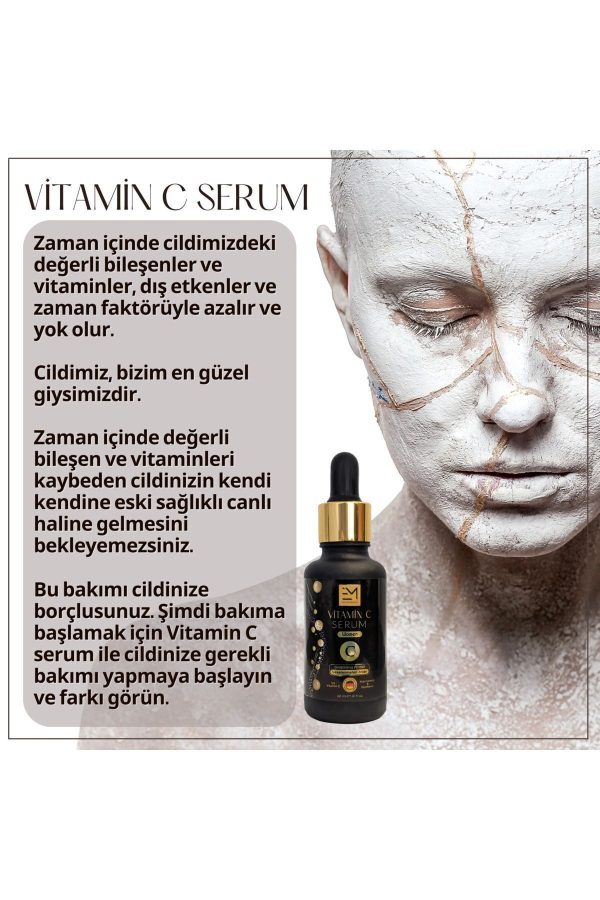 سرم پوست اورجینال برند Em amanos beauty مدل Vitamin C Serum-30 ml کد 761242468 - Image 2