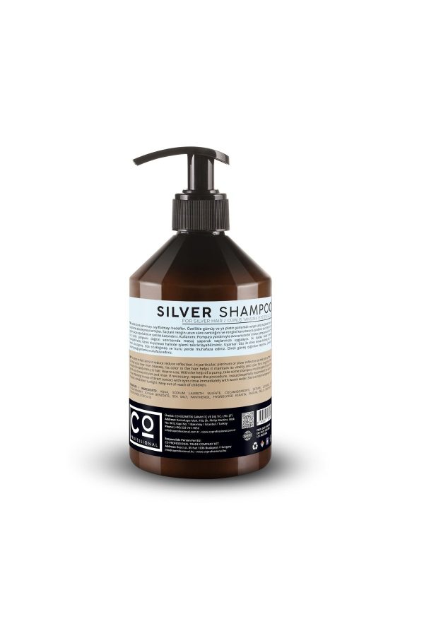 شامپو اورجینال برند Co professional مدل Professional Silver Shampoo 500ml کد 32239335 - Image 8