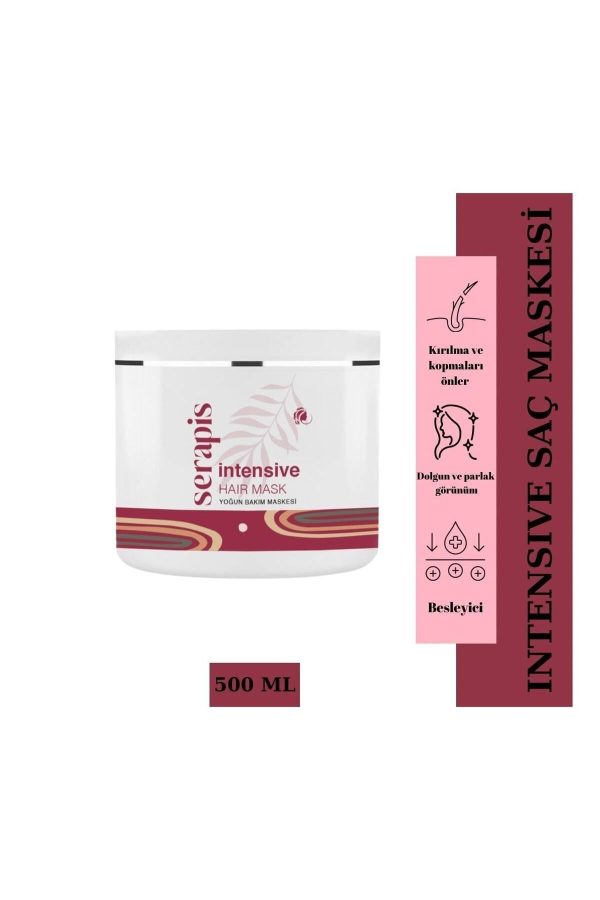 ماسک مو اورجینال برند Serapis مدل Yoğun Bakım Maskesi 500 Ml/Intensive کد 711426545