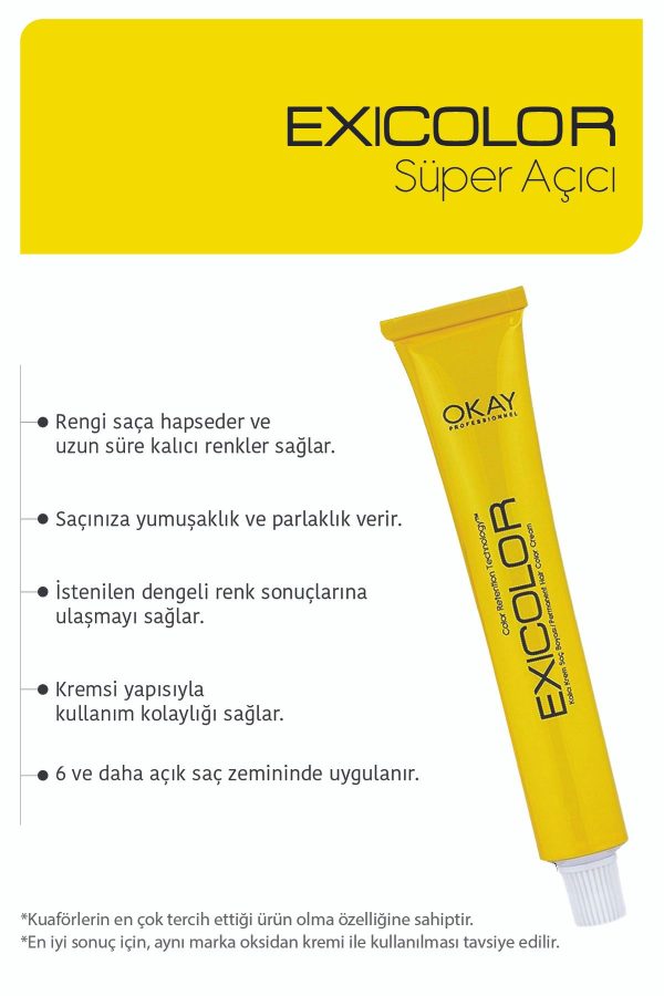 رنگ مو اورجینال برند Exicolor کد 818342072 - Image 2