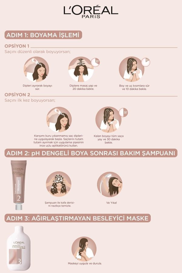 رنگ مو اورجینال برند L oreal paris کد 302300792 - Image 6