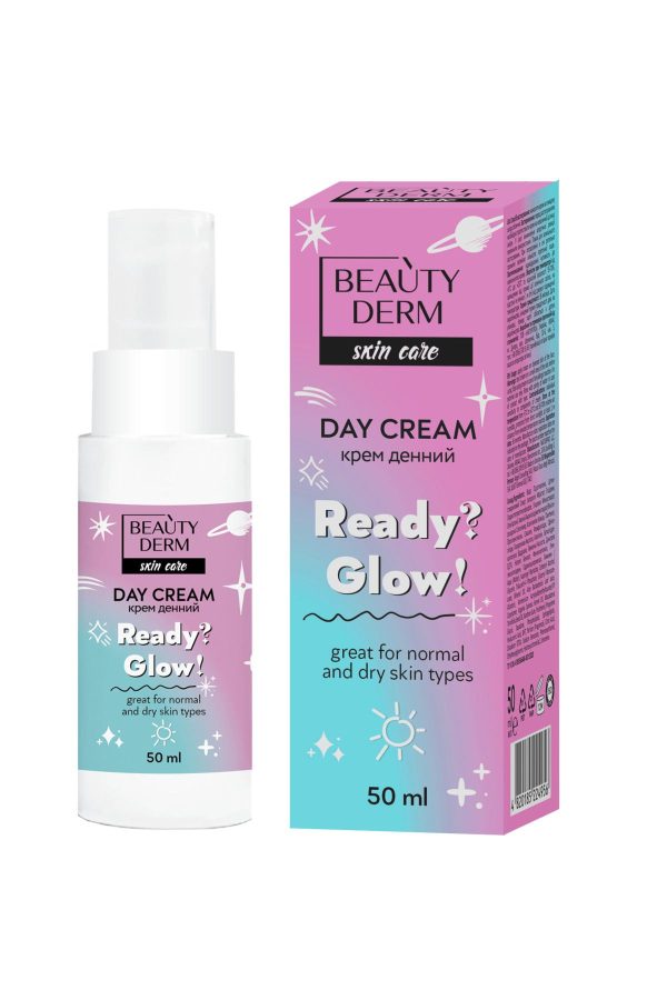 کرم صورت اورجینال برند Beauty derm مدل Day cream nourishing, luminous anti-aging کد 777348280