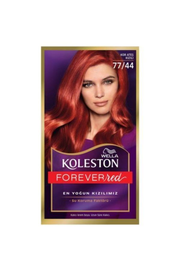 رنگ مو اورجینال برند Wella مدل 77/44 Kor Ateş Kızılı کد 53805289