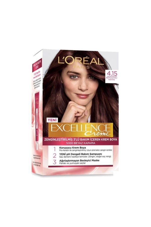 رنگ مو اورجینال برند L oreal paris مدل Büyüleyici Kahve کد 86365716