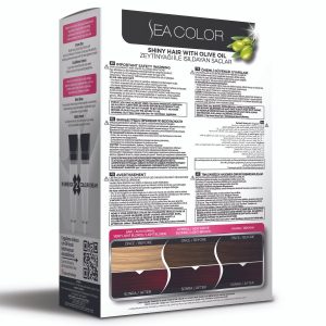 رنگ مو اورجینال برند Sea color کد 814405777