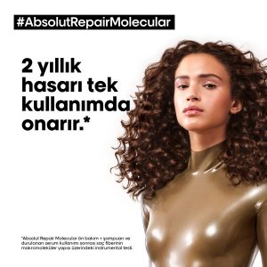 روغن و سرم مو اورجینال برند L oreal professionnel مدل Absolut Repair Molecular Spray کد 818101151