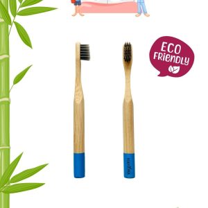 مسواک دستی اورجینال برند Egeflora مدل Bambu Diş Fırçası Çocuk Mavi کد 39172419