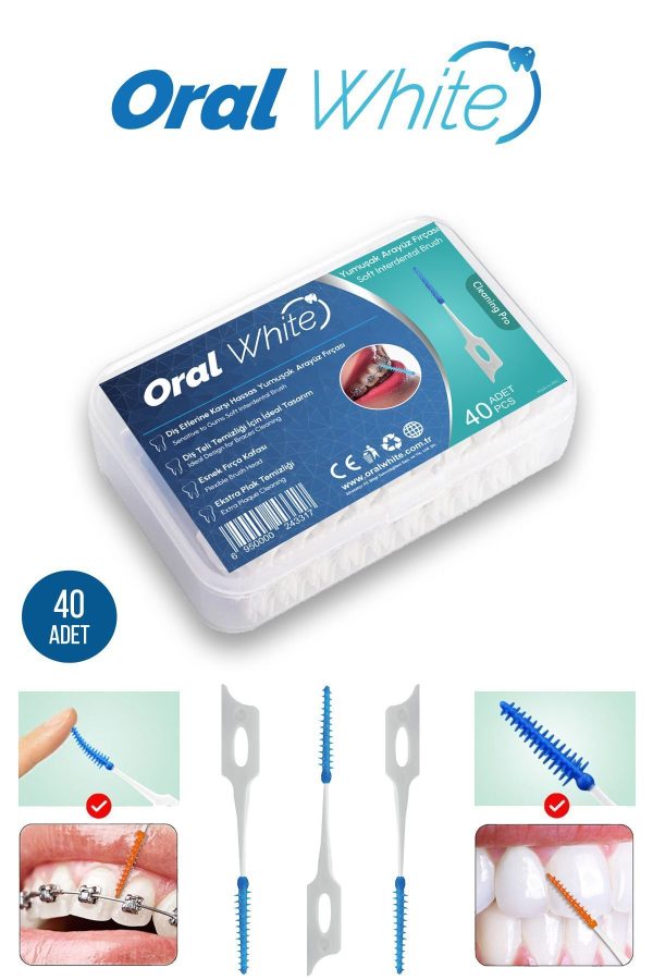 مسواک دستی اورجینال برند Oral white کد 787221390 - Image 2