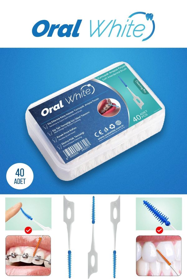 مسواک دستی اورجینال برند Oral white کد 787221390 - Image 3
