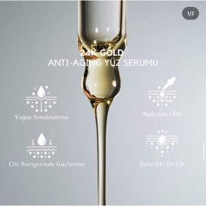 سرم پوست اورجینال برند Bd pharma مدل 24K Gold Anti-aging Face Serum کد 748648595