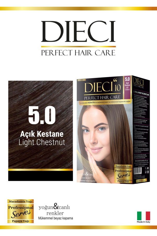 رنگ مو اورجینال برند Dieci مدل Dieci Kit Saç Boyası کد 830694318