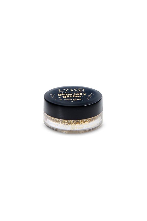 سایه چشم اورجینال برند Lykd مدل Glow Jelly Glitter Rich Gold کد 802956066 - Image 2