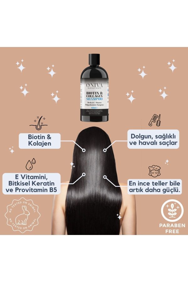 شامپو اورجینال برند Oniva مدل Besleyici/onarıcı, Dolgunlaştırıcı Shampoo 400 Ml کد 773594784 - Image 3