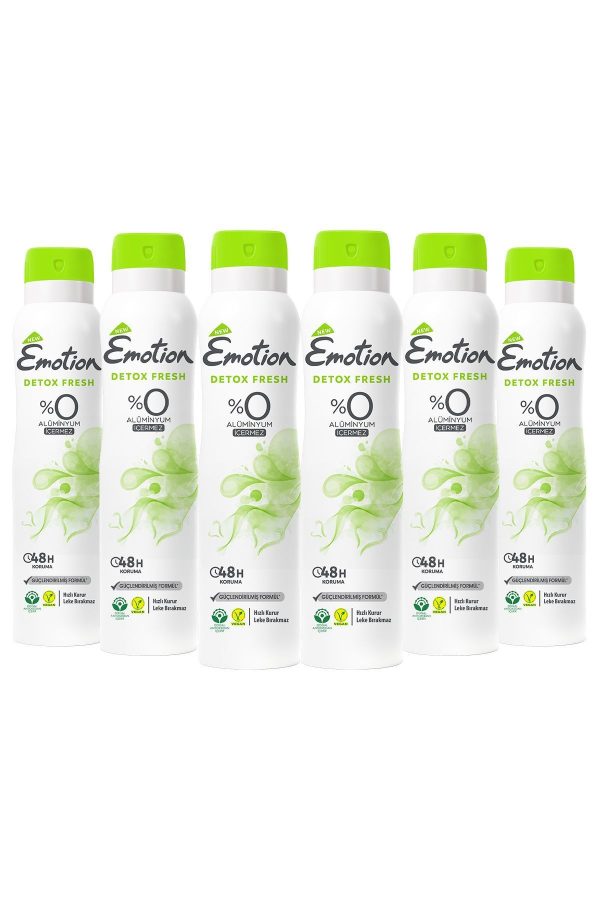 دئودورانت اورجینال برند Emotion مدل 6x150ml Fresh Deodorant کد 266328445