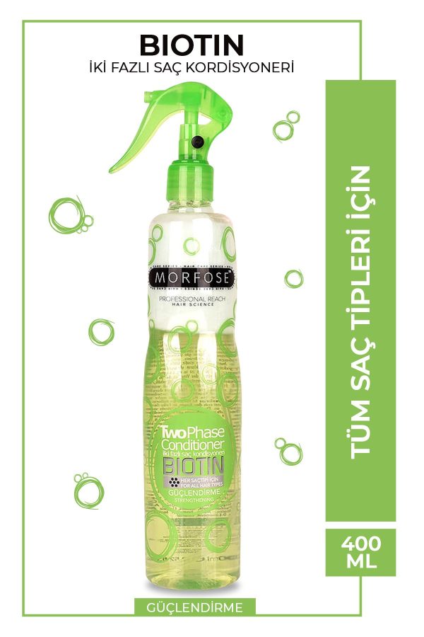 فوم مو اورجینال برند Morfose مدل Biotin-infused Hair Styling Spray 400ml کد 33953890