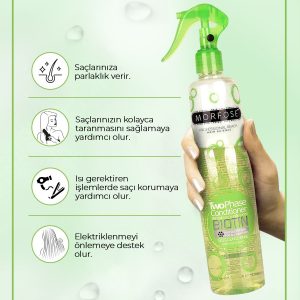 فوم مو اورجینال برند Morfose مدل Biotin-infused Hair Styling Spray 400ml کد 33953890