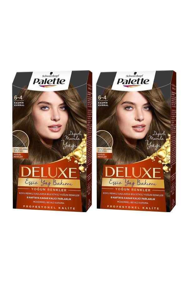 رنگ مو اورجینال برند Palette مدل Palette Deluxe Yoğun Renkler 6-4 کد 4405548