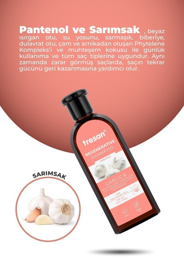 شامپو اورجینال برند Tresan مدل Onarıcı Bakım Şampuanı 300 ml کد 59333186 - Image 3