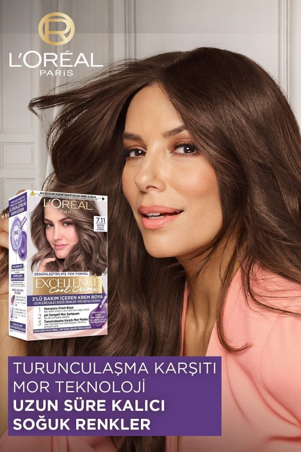رنگ مو اورجینال برند L oreal paris مدل Excellence Cool Creme Saç Boyası کد 68404144 - Image 2