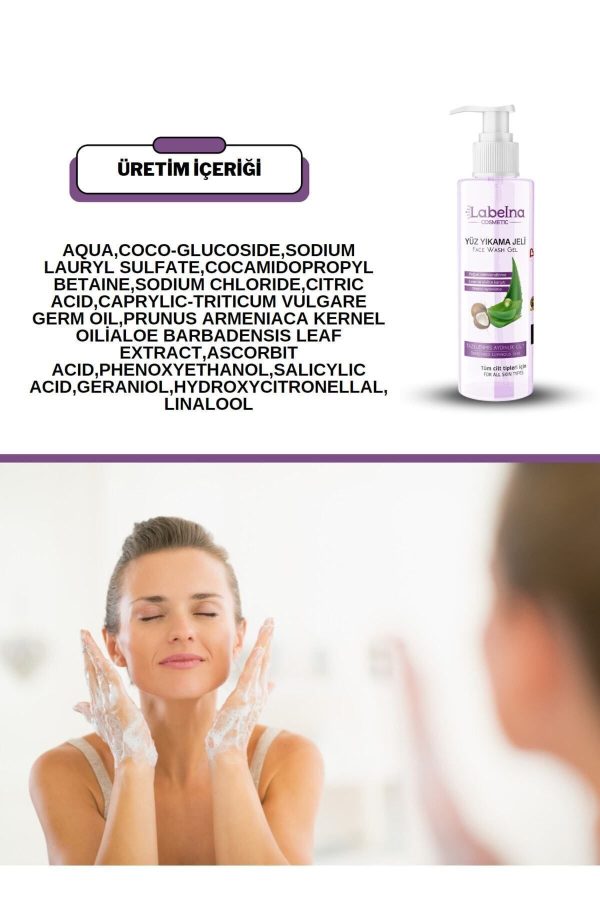 پاک کننده صورت اورجینال برند Labelna cosmetic کد 353811538 - Image 4