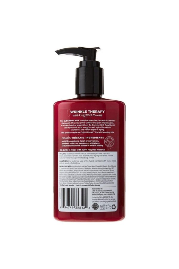 پاک کننده صورت اورجینال برند Avalon organics مدل Wrinkle Therapy Cleansing Milk 250ml کد 42656445 - Image 2