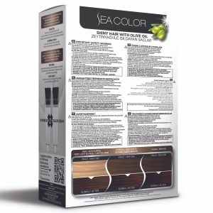 رنگ مو اورجینال برند Sea color کد 814405580