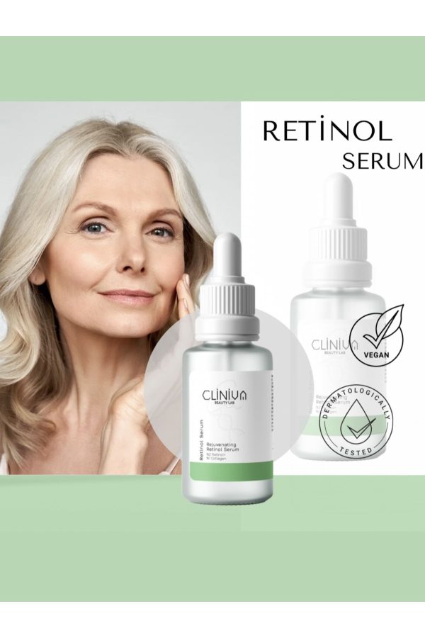 سرم پوست اورجینال برند Cliniva مدل Retinol & Collagen Serum 30ML کد 762573346 - Image 2
