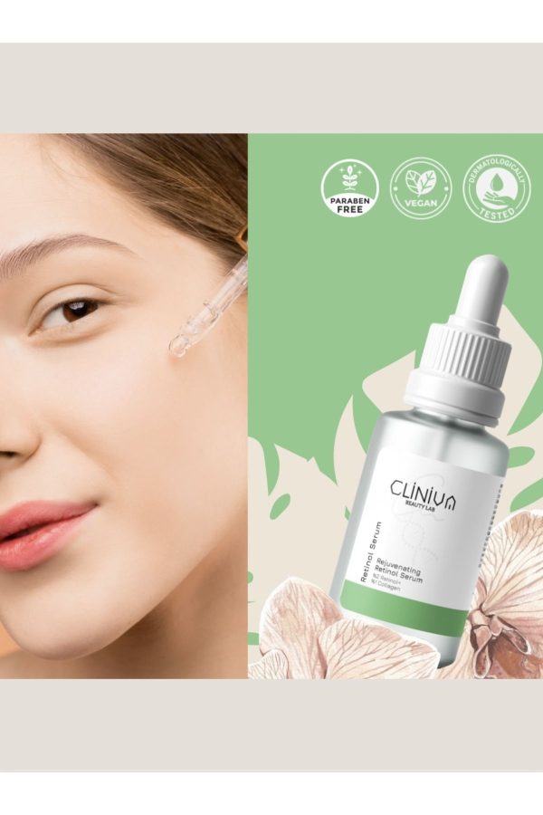 سرم پوست اورجینال برند Cliniva مدل Retinol & Collagen Serum 30ML کد 762573346 - Image 4