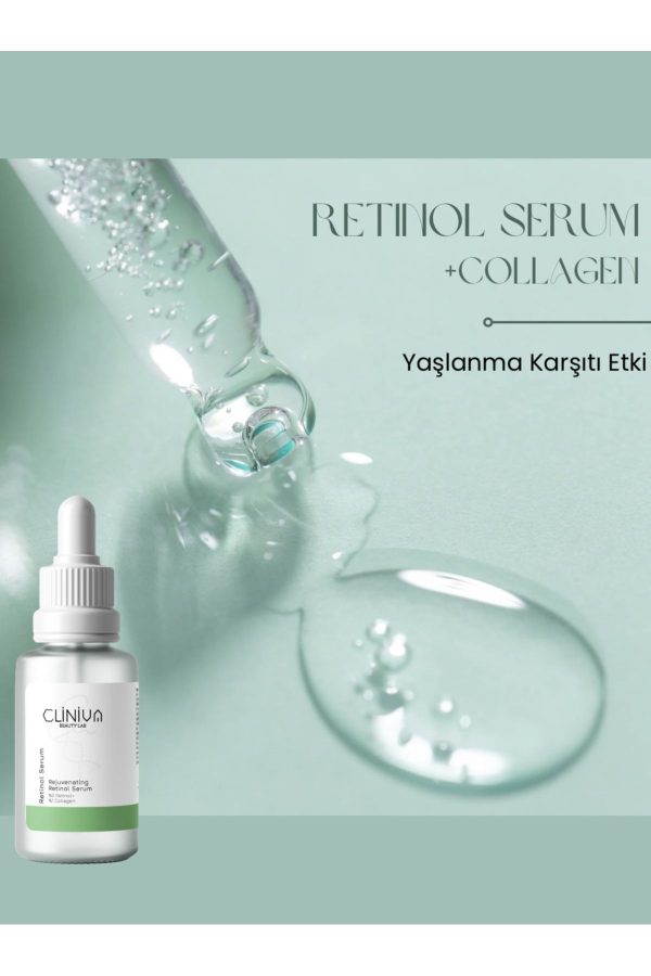 سرم پوست اورجینال برند Cliniva مدل Retinol & Collagen Serum 30ML کد 762573346 - Image 5