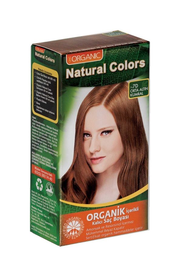 رنگ مو اورجینال برند Organic natural colors کد 4935674