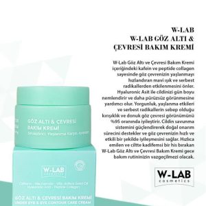 کرم دور چشم اورجینال برند W lab kozmetik کد 750109511