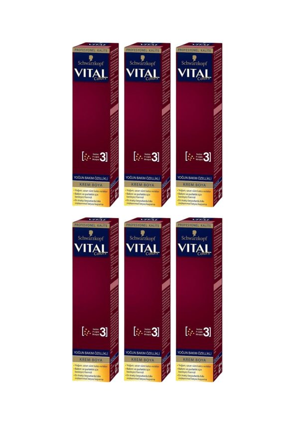 رنگ مو اورجینال برند Vital کد 786459615 - Image 2