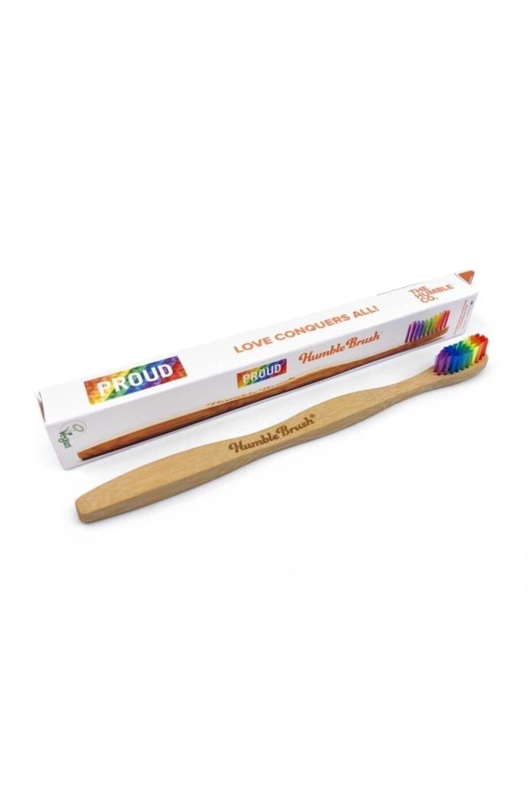 مسواک دستی اورجینال برند Humble brush مدل Adult Medium کد 123315454