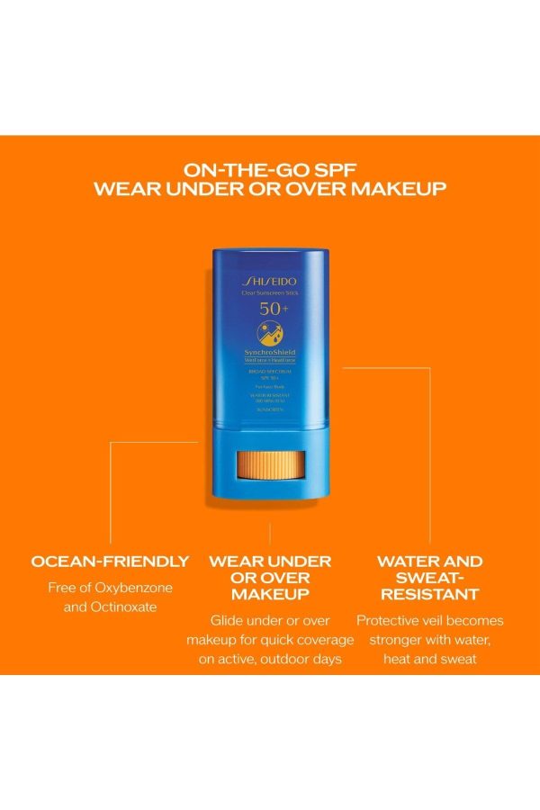 ضد آفتاب صورت اورجینال برند Shiseido کد 738403006 - Image 4