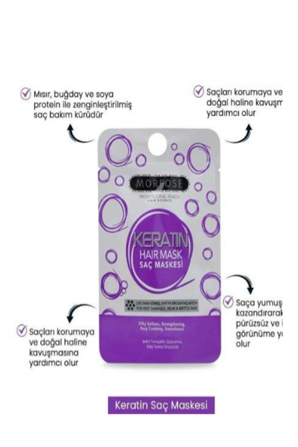 ماسک مو اورجینال برند Morfose مدل 25 ml hair mask کد 762263578