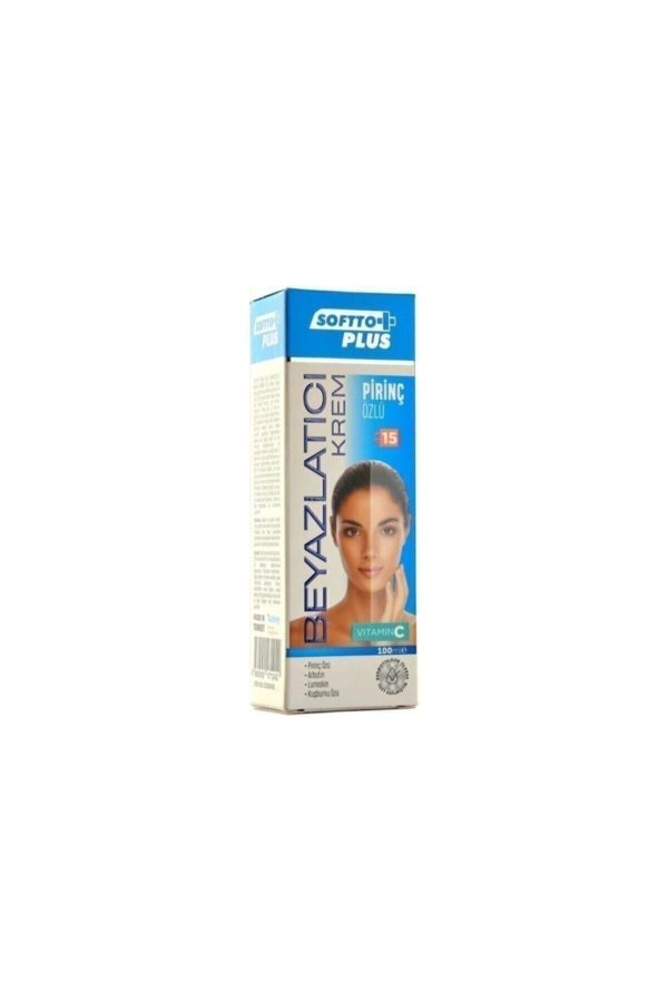 کرم صورت اورجینال برند Softto plus مدل Pirinç Özlü Beyazlatıcı Krem Spf15 کد 788119939