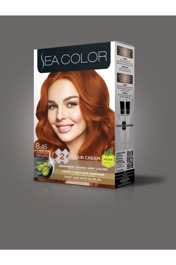 رنگ مو اورجینال برند Sea color کد 31448206