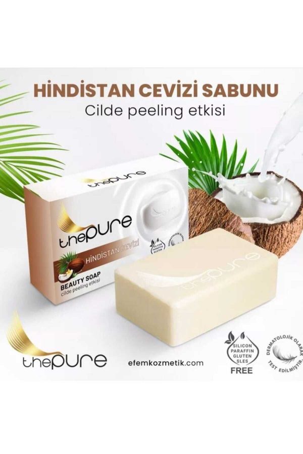 صابون جامد اورجینال برند Thepure مدل 100g Coconut Soap کد 775574001