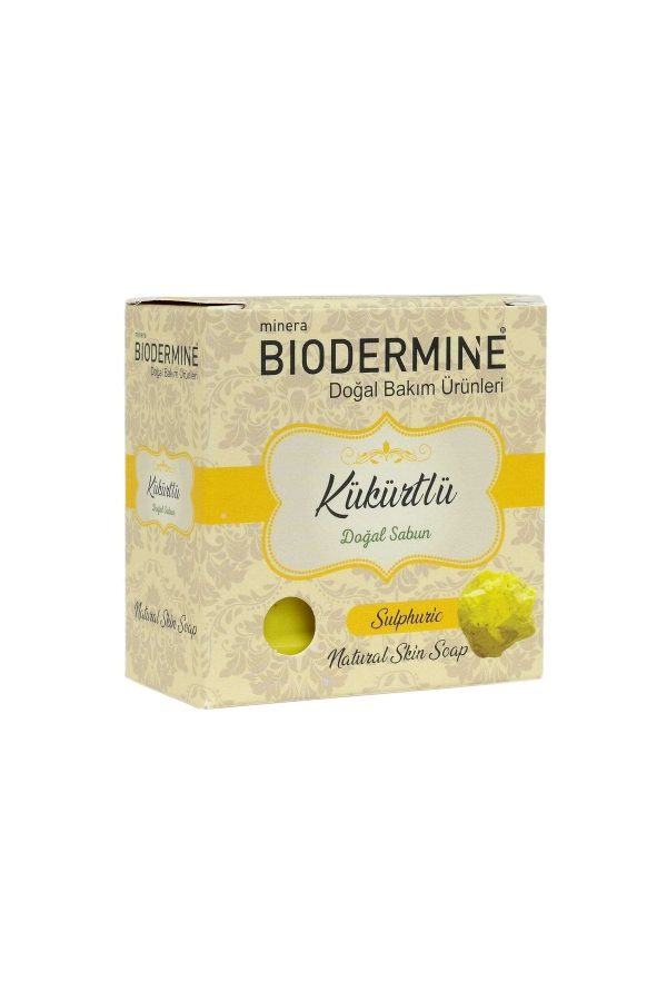 صابون جامد اورجینال برند Biodermine مدل Sulfur Soap 130 Gr کد 64831369