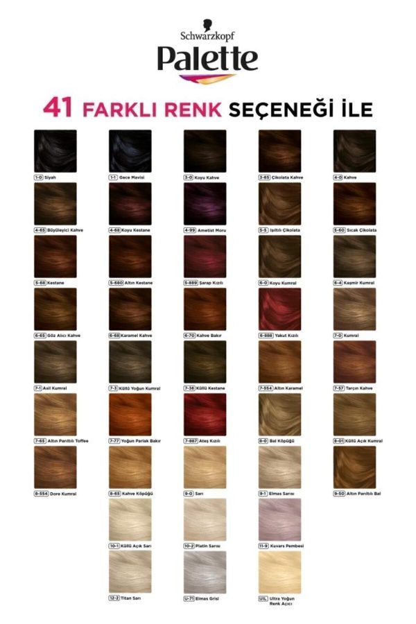 رنگ مو اورجینال برند Palette کد 4405553 - Image 8