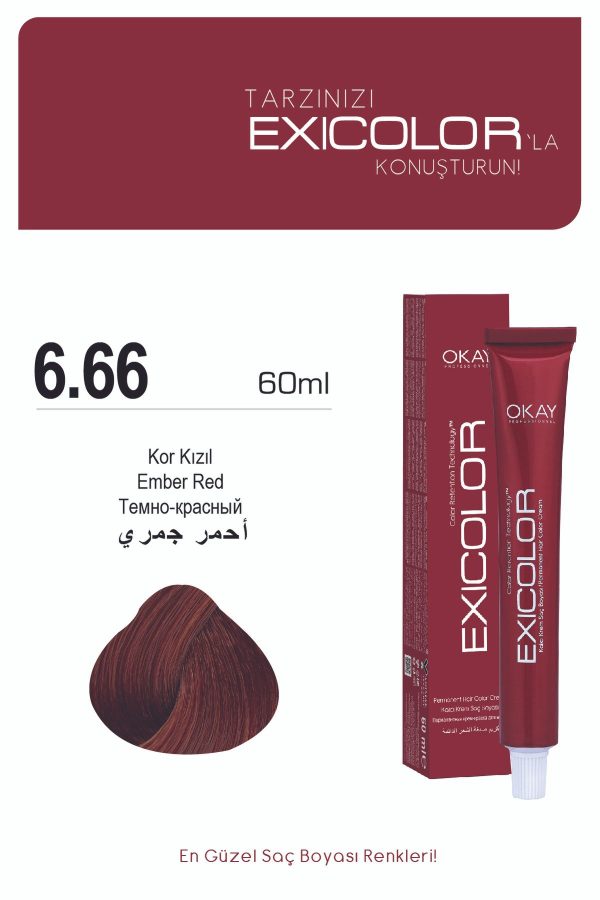 رنگ مو اورجینال برند Exicolor کد 818402679