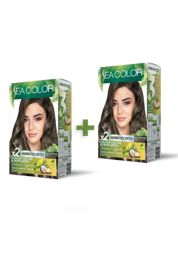 رنگ مو اورجینال برند Sea color کد 239612606