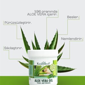 کرم بدن اورجینال برند Krauterhof مدل Aloe Vera Jel 100 Ml کد 5899445