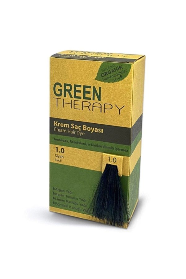 رنگ مو اورجینال برند Green therapy مدل 10 Black کد 245073335