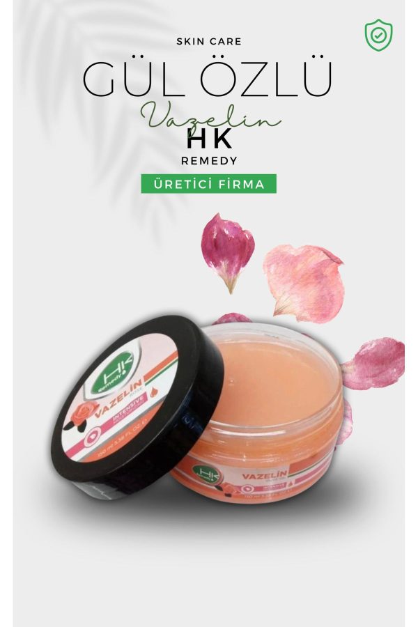 کرم بدن اورجینال برند Hk remedy مدل Gül Özlü Vazelin 150 ml کد 790762312