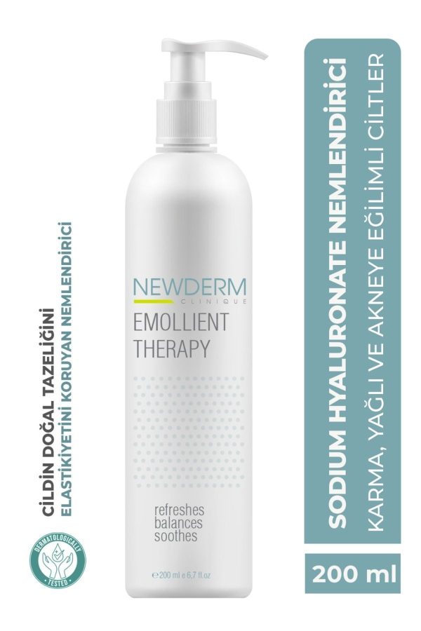 کرم صورت اورجینال برند Newderm مدل Nemlendirici Emollient Therapy 200 ml کد 52658024