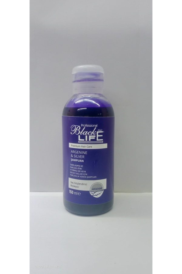شامپو اورجینال برند Blacklife kozmetik مدل Silver Shampoo 150ml کد 339472121