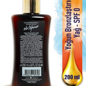 کرم برنز کننده اورجینال برند Eda taspinar مدل Intense Bronzing Oil 200 ml کد 1068155